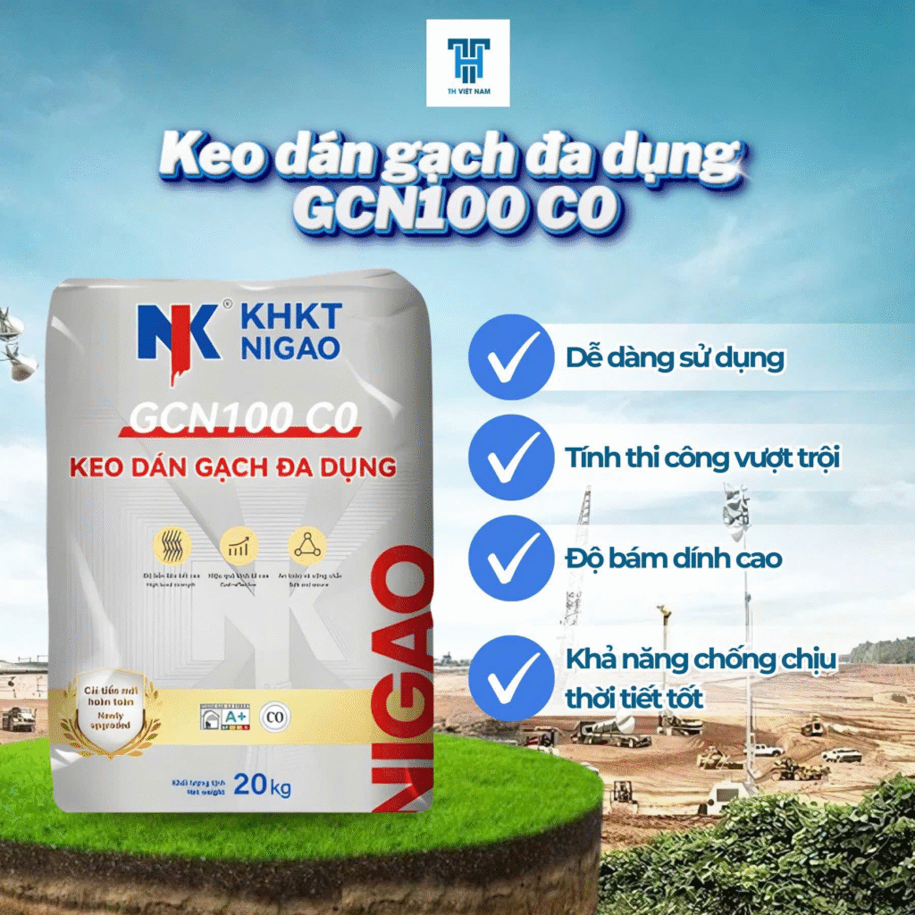 Kinh nghiệm thi công keo dán gạch chuẩn xác và hiệu quả cùng TH Việt Nam